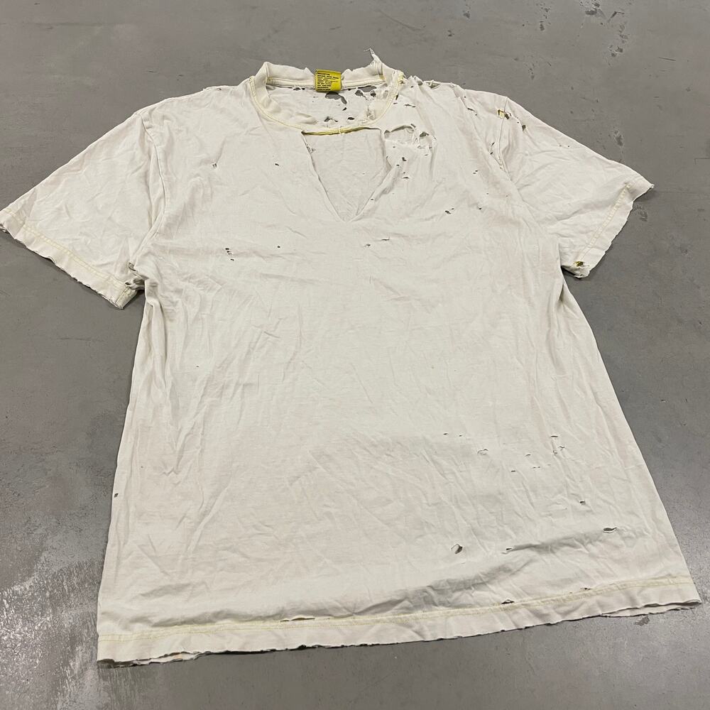 Thrashed 90s archival white t-shirt